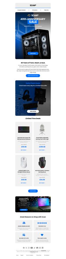 40th Anniversary Sale Now Live